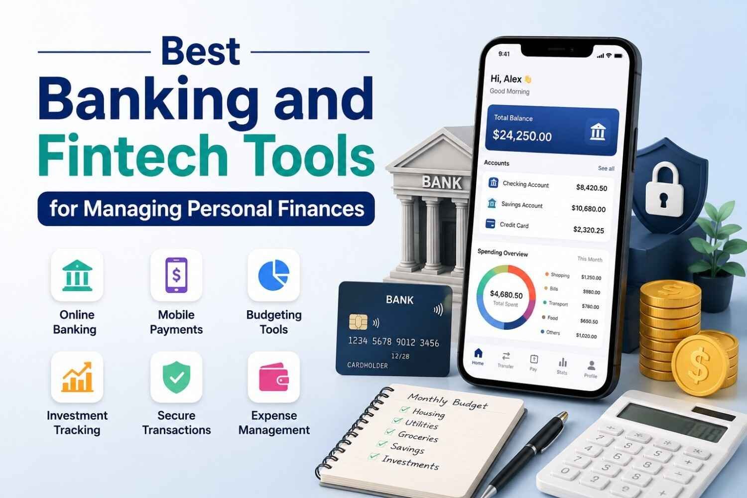 Best Banking and Fintech Tools for Managing Personal Finances
